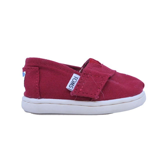 Toms Red Shoes 4 Infant 