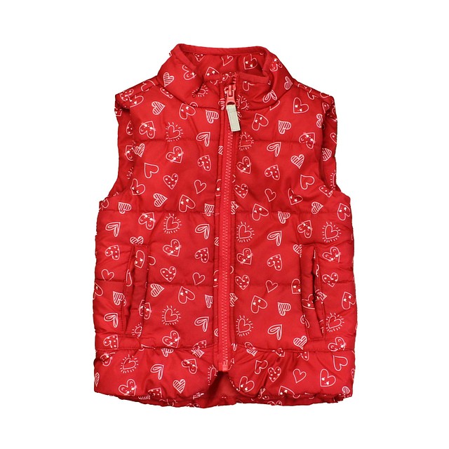 Topomini Red | Hearts Vest 24 Months 