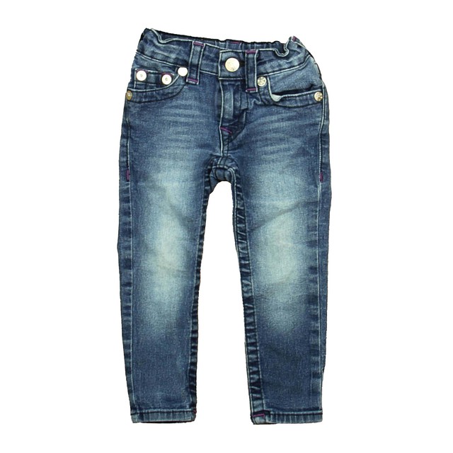 True Religion Blue Jeans 2T 