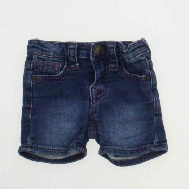 True Religion Blue Jean Shorts 9 Months 