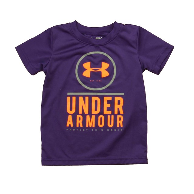 Under Armour Purple | Orange Athletic Top 18 Months 