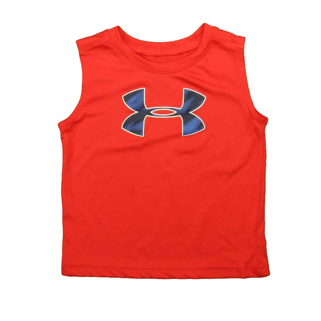 Under Armour Red | Blue Athletic Top 2T 