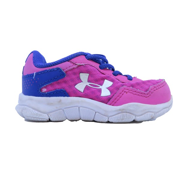 Under Armour Pink | Purple | White Sneakers 4 Infant 