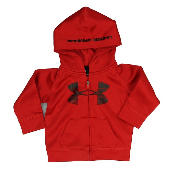 Under Armour Red Hoodie 6-9 Months 