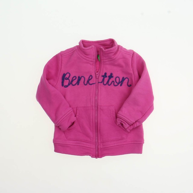 United Colors Of Benetton Pink Jacket 12-24 Months 
