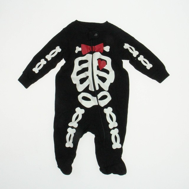 Unknown Brand Black | White Long Sleeve Outfit 0-3 Months 