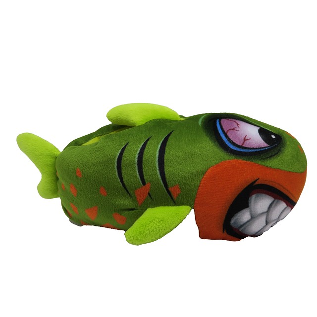 Unknown Brand Green Fish Slippers *10-11 Toddler 