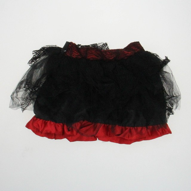 Unknown Brand Black | Red Skirt 2-4T 