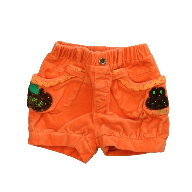 Unknown Brand Orange Shorts 4-5T 