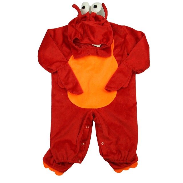 Unknown Brand 4-pieces Red "Lobster" Costume 6-12 Months 