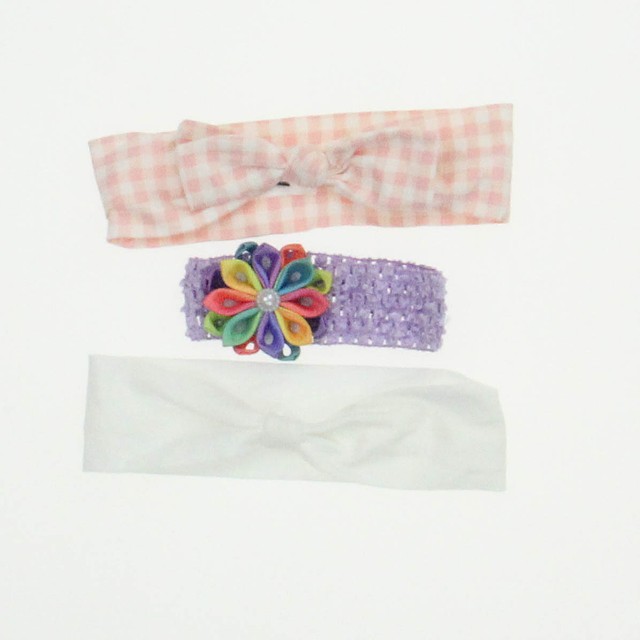Unknown Brand Set of 3 Pink | Purple | White Accessory No Size 