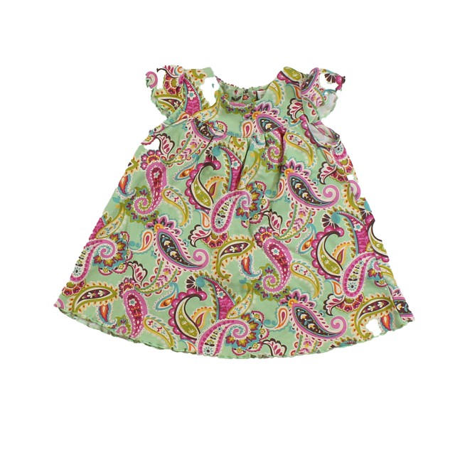Vera Bradley Baby Green | Pink Dress 9-12 Months 