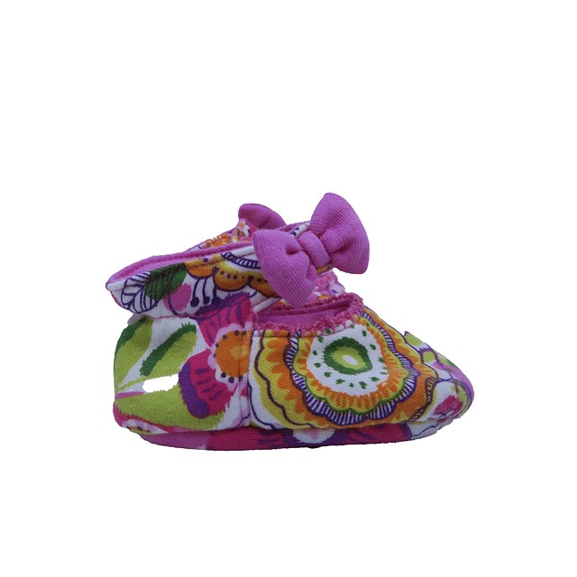 Vera Bradley Pink Floral Shoes 0-6 Months 