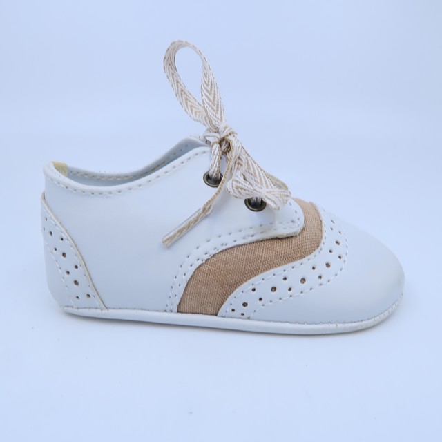 Wendy Bellissimo White | Tan Shoes Infant 2 