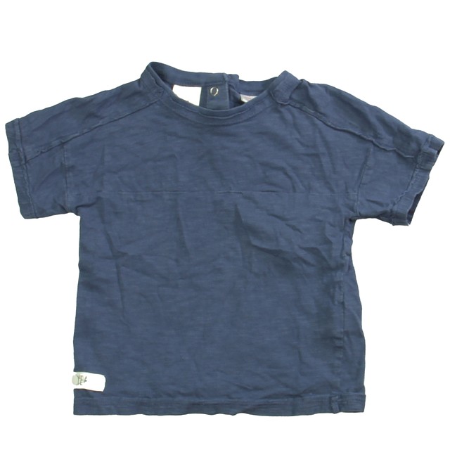 Zara Blue T-Shirt 9-12 Months 