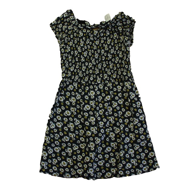 Abercrombie Black Floral Dress 5-6 Years 
