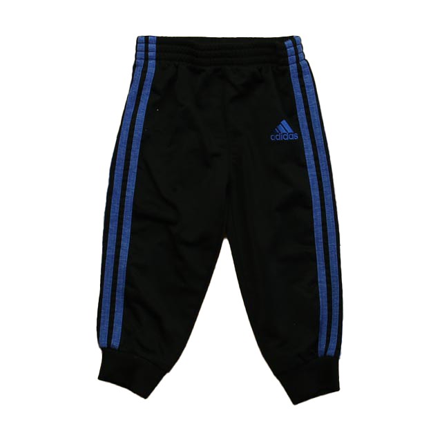 Adidas Black | Blue Athletic Pants 12 Months 
