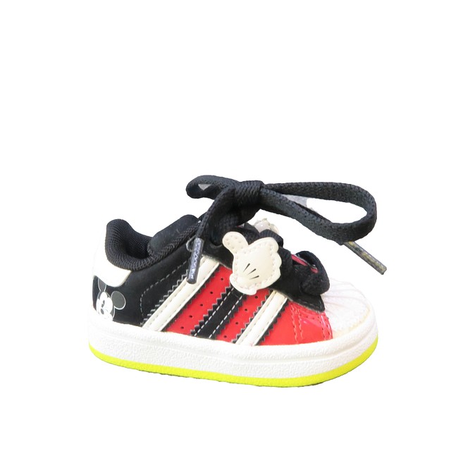 Adidas White | Black | Red Mickey Sneakers 2 Infant 