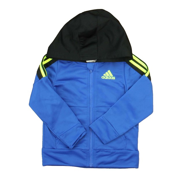 Adidas Blue | Yellow | Black Athletic Top 24 Months 