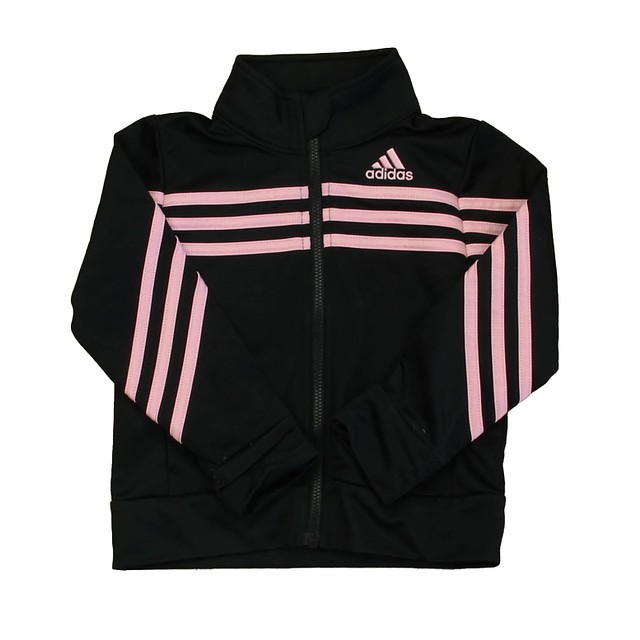 Adidas Black | Pink Athletic Top 2T 