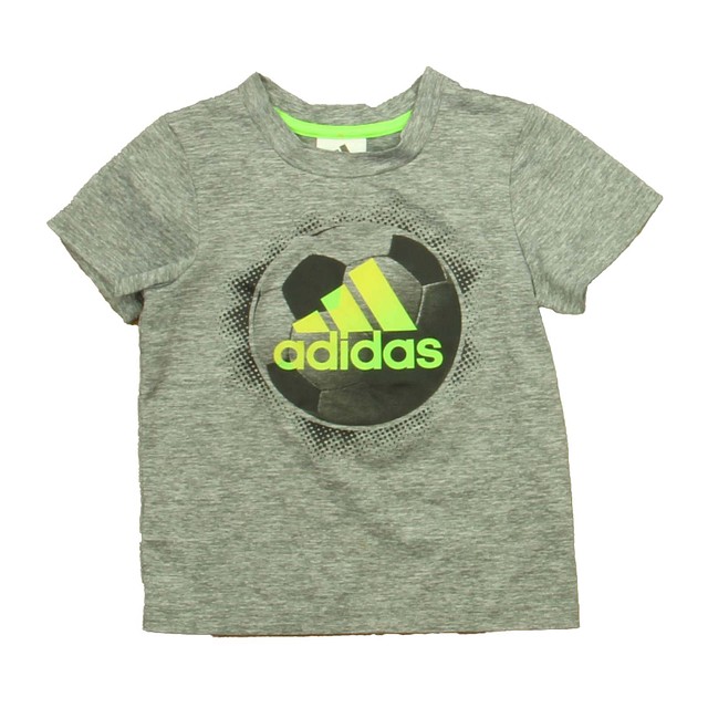 Adidas Gray | Green Athletic Top 2T 