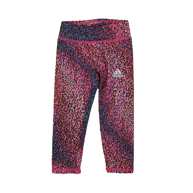 Adidas Pink | Blue | Black Athletic Pants 2T 