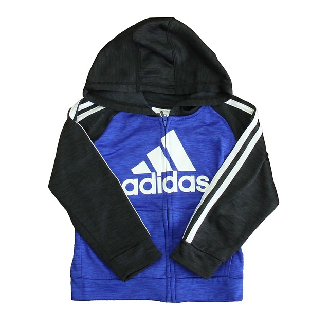Adidas Blue | Black Hoodie 3T 