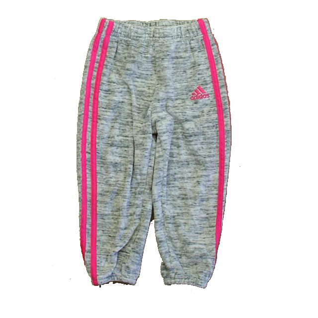 Adidas Gray | Pink Casual Pants 3T 