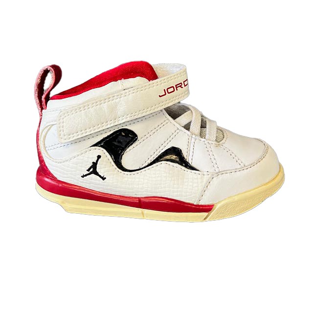 Air Jordan White | Red Sneakers 7 Toddler 