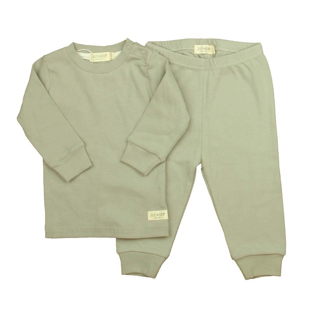 Baby Barn 2-pieces Gray Apparel Sets 6-12 Months 