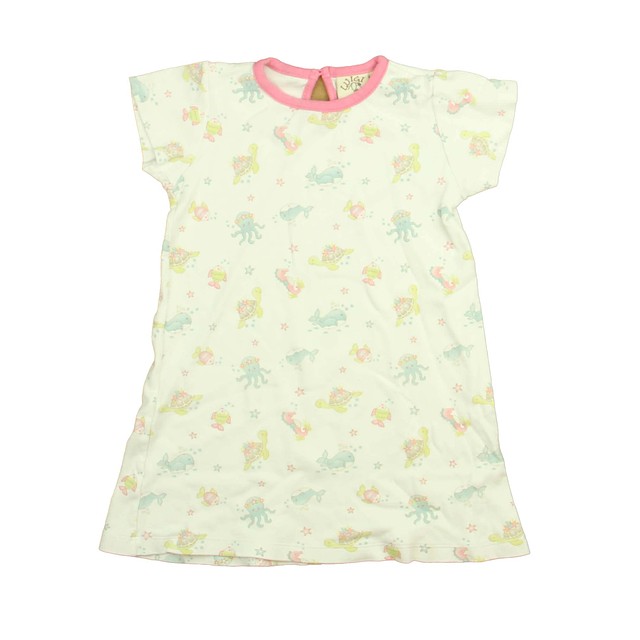 Baby Luigi White | Pink Turtles Dress 5T 