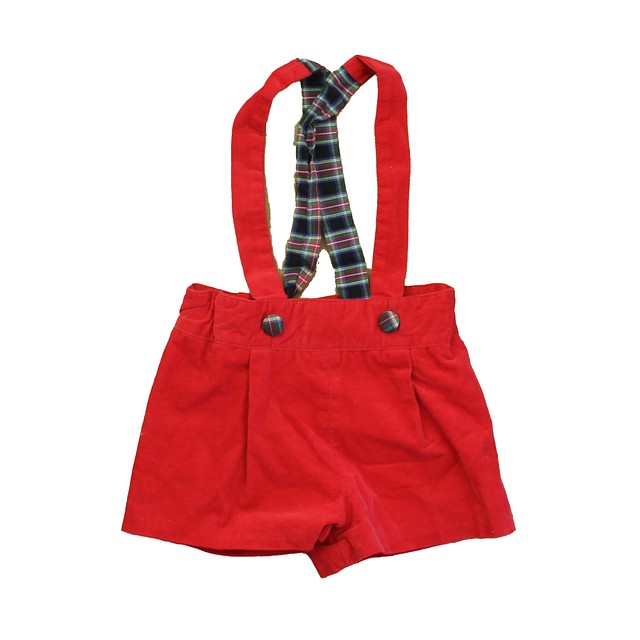 Beaufort Bonnet Company Red | Green | Black Plaid Shorts 3T 