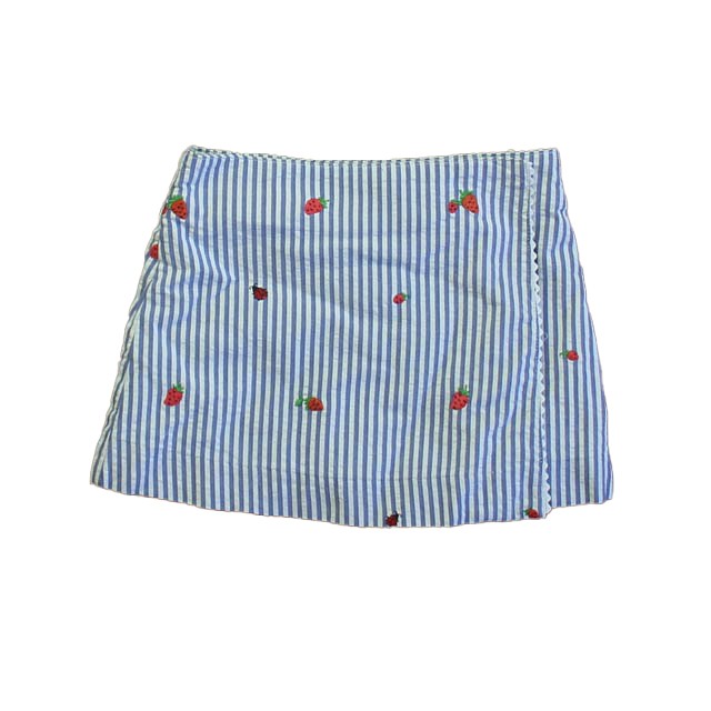Best & Co. Blue | White Strawberries Skirt 2T 