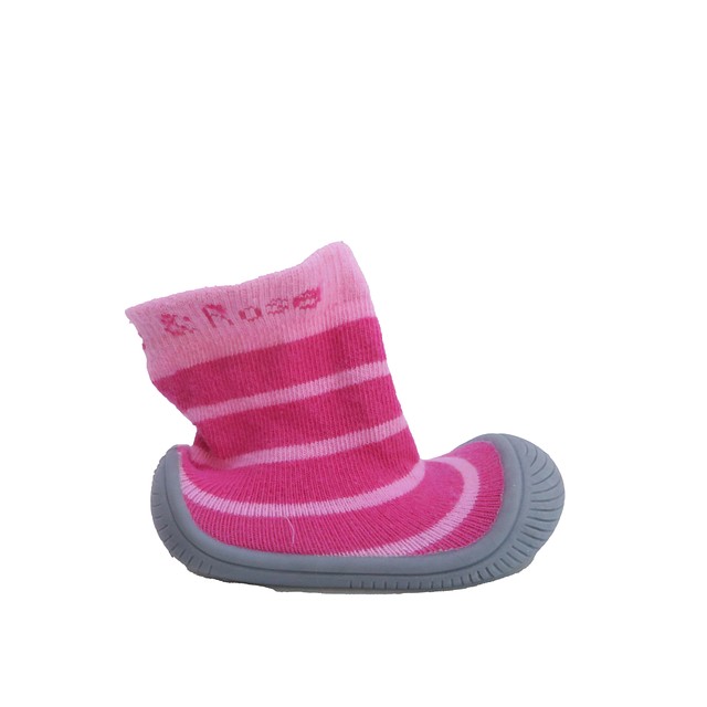Blade & Rose Pink Stripe Shoes 4 Infant 