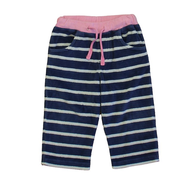 Boden Navy | White Stripe | Pink Pants 12-18 Months 
