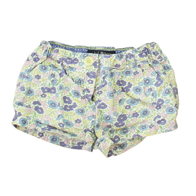 Boden Purple | Blue Floral Shorts 2T 
