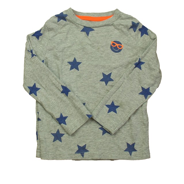 Boden Gray | Blue Stars Long Sleeve T-Shirt 3-4T 