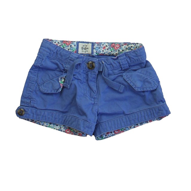 Boden Blue Shorts 4T 