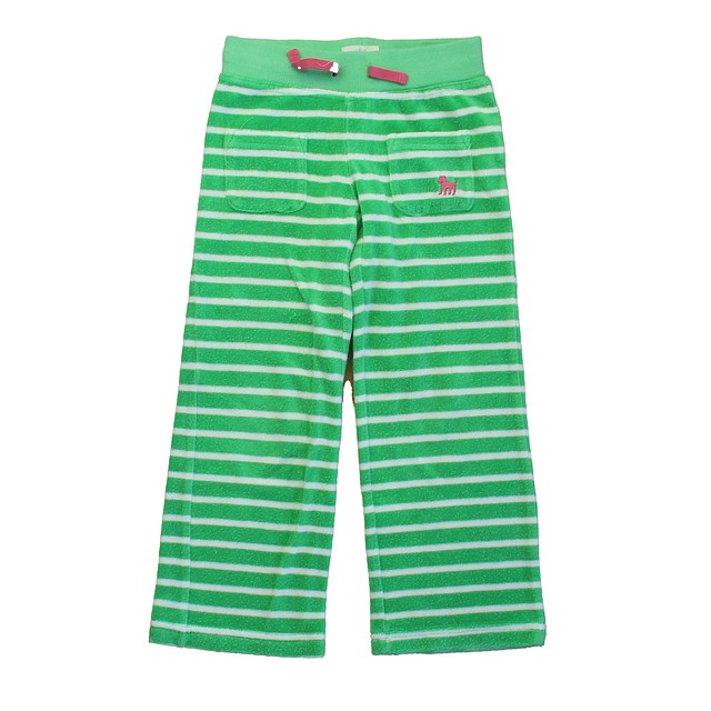 Boden Green Stripe Casual Pants 5T 