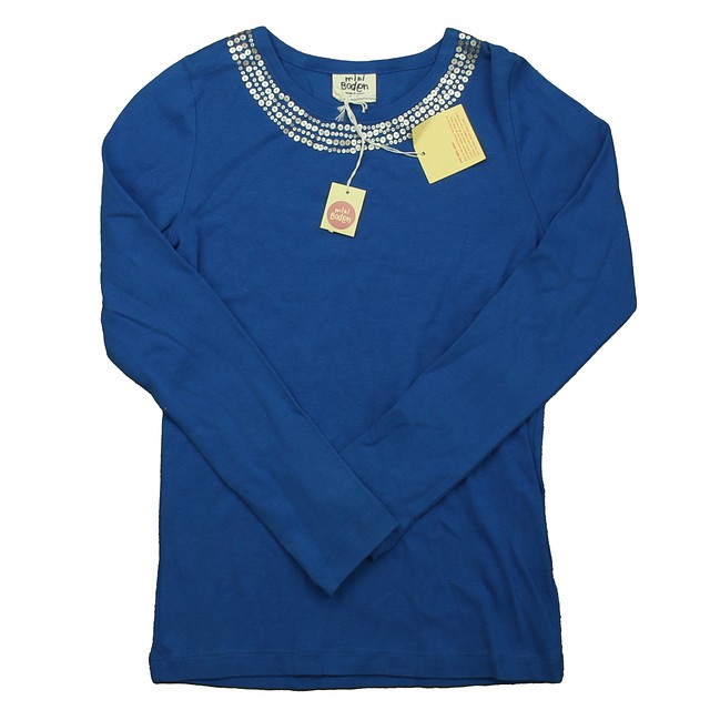 Boden Blue Sequins Long Sleeve T-Shirt 9-10 Years 