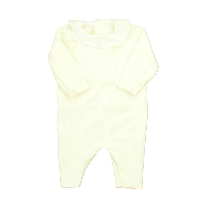 Bonpoint Ivory Long Sleeve Outfit 3 Months 
