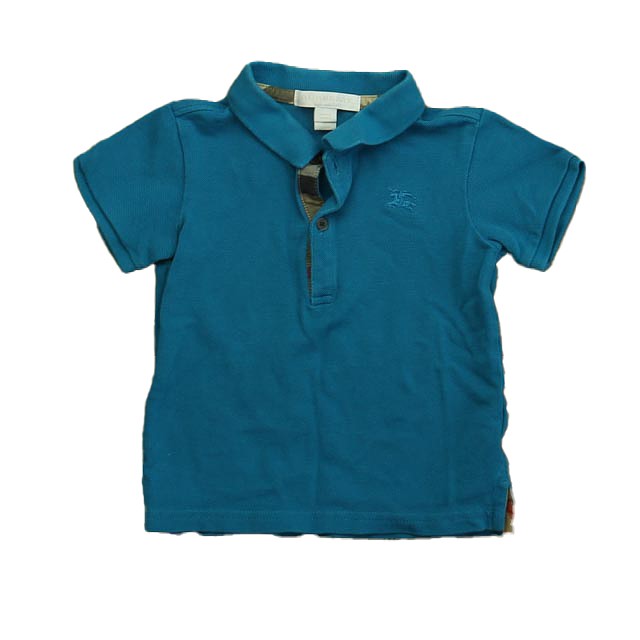 Burberry Blue Polo Shirt 2T 