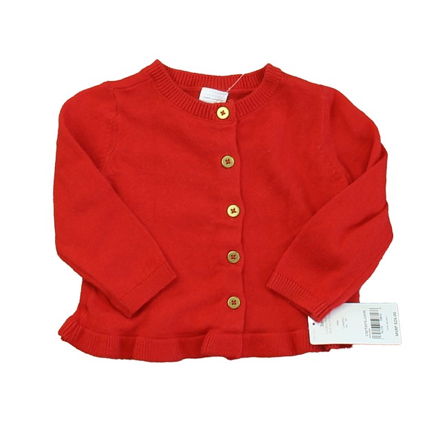 Carter's Red Cardigan 3 Months 