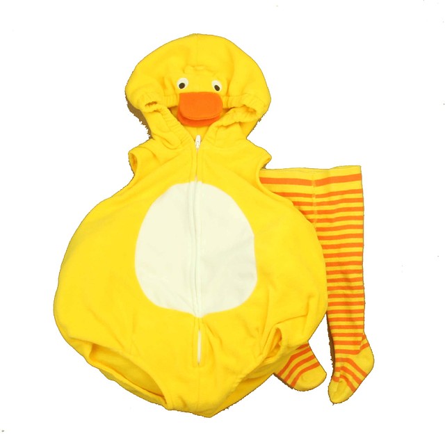 Carter's 2-pieces Yellow Duck Costume 6-9 Months 