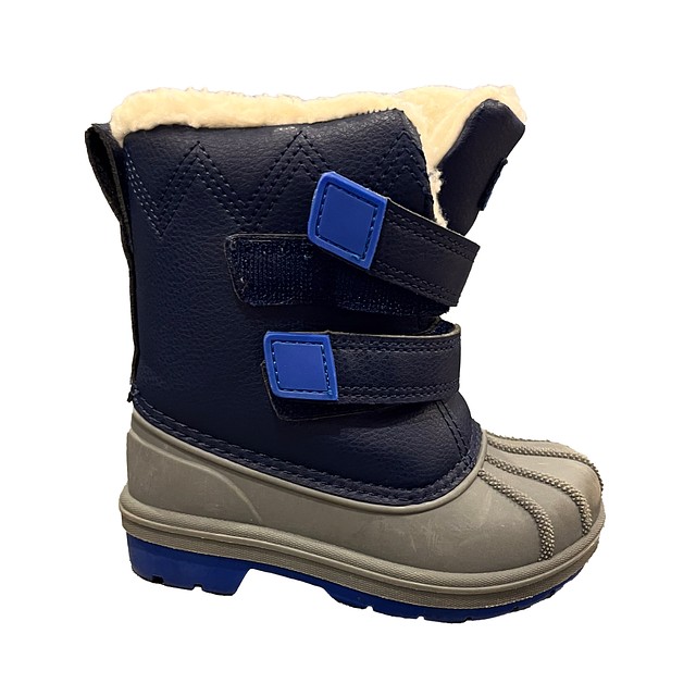 Cat & Jack Navy | Gray Boots 7 Toddler 