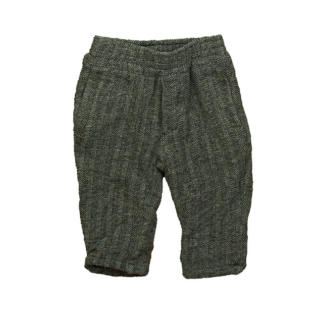 Catimini Gray Houndstooth Pants 6 Months 