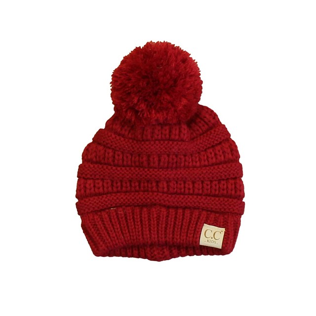 C.C Red Winter Hat 1-3T 