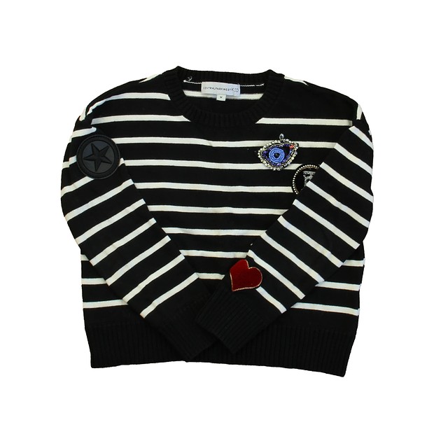 Central Park West Black | White Patches Sweater 10-12 Years 