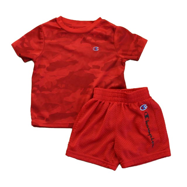 Champion 2-pieces Red Apparel Sets 2T 