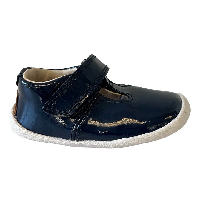 Clarks Blue Patent Shoes 2.5 Infant 
